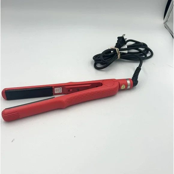 Jose Eber Pro Series Ceramic Red Flat Iron Straightener 1 inch plate Tested - Picture 6 of 8